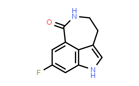 8-fluoro-1,3,4,5-tetrahydro-azepino[5,4,3-cd]indol-6-one