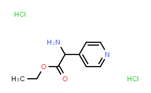 2-氨基-2-(4-吡啶基)乙酸乙酯双盐酸盐