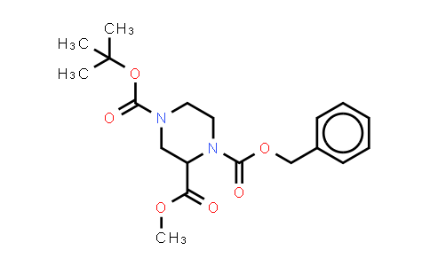 METHYL N-4-BOC-N-1-CBZ-2-PIPERAZINECARBOXYLATE