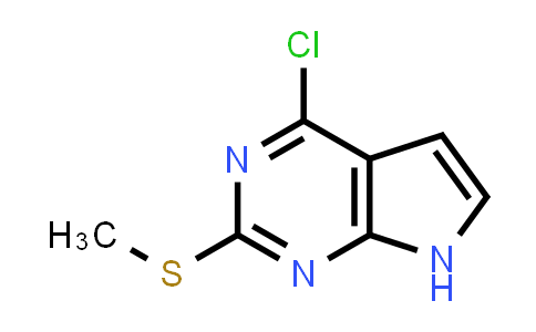 4-chloro-2-(methylthio)-7H-pyrrolo[2,3-d]pyrimidine