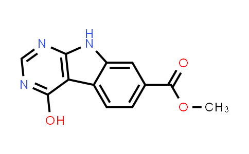 methyl 4-hydroxy-9H-pyrimido[4,5-b]indole-7-carboxylate