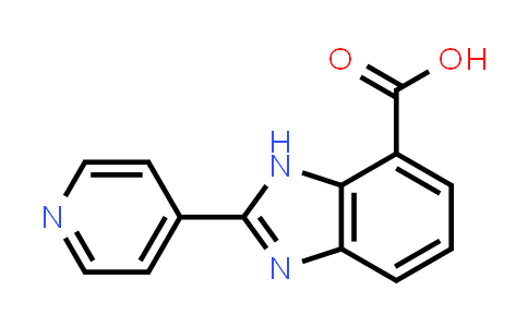 2-PYRIDIN-4-YL-3H-BENZOIMIDAZOLE-4-CARBOXYLIC ACID