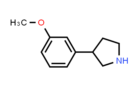 3-(3-甲氧基苯基)吡咯烷盐酸盐