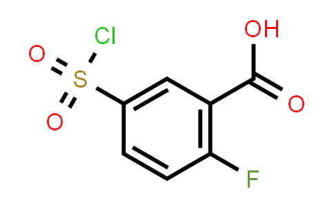 5-(氯磺酰基)-2-氟苯甲酸