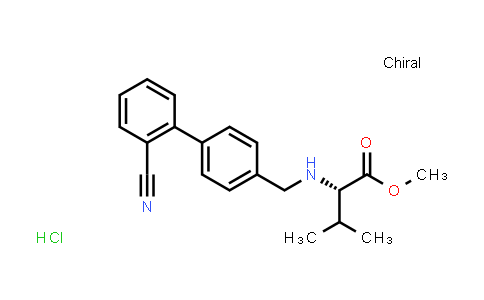 L-VALINE, N-[(2'-CYANO[1,1'-BIPHENYL]-4-YL)METHYL]-, METHYL ESTER, MONOHYDROCHLORIDE