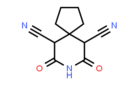 7,9-DIOXO-8-AZASPIRO(4.5)DECANE-6,10-DICARBONITRILE, 98%, MIXT. (+/-)/MESO