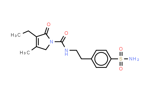 4-[2-(3-乙基-4-甲基-2-氧代-3-吡咯啉-1-甲酰胺基)乙基]-苯磺酰胺