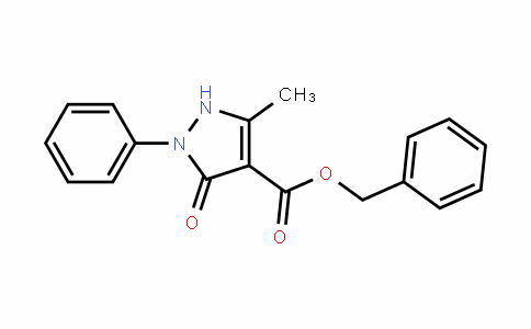 benzyl 5-methyl-3-oxo-2-phenyl-2,3-dihydro-1H-pyrazole-4-carboxylate