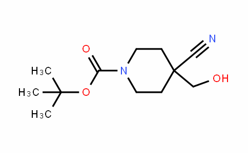 Tert-butyl 4-cyano-4-(hydroxymethyl)piperidine-1-carboxylate