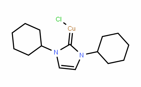 (1,3-dicyclohexyl-1H-imidazol-2(3H)-ylidene)copper(III) chloride