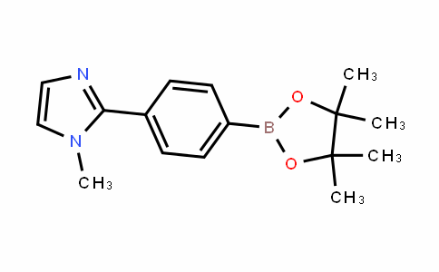 1-methyl-2-(4-(4,4,5,5-tetramethyl-1,3,2-dioxaborolan-2-yl)phenyl)-1H-imidazole