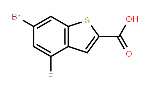 6-bromo-4-fluorobenzo[b]thiophene-2-carboxylic acid