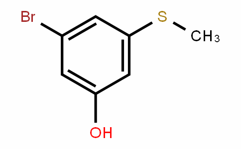 3-bromo-5-(methylthio)phenol