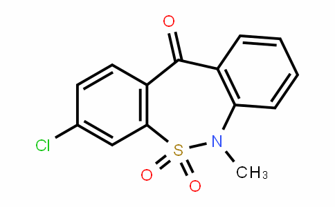 3-氯-6-甲基二苯并[c,f][1,2]硫氮杂卓-11(6H)-酮 5,5-二氧化物