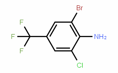 2-Bromo-6-chloro-4-(trifluoromethyl)aniline