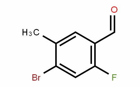 4-Bromo-2-fluoro-5-methylbenzaldehyde