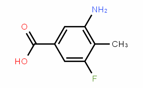 3-氨基-5-氟-4-甲基苯甲酸