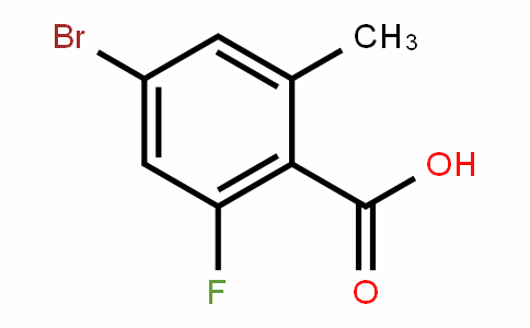 4-Bromo-2-fluoro-6-methylbenzoic acid