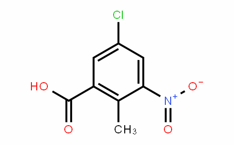 5-氯-2-甲基-3-硝基苯甲酸