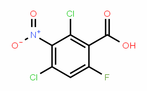 2,4-Dichloro-6-fluoro-3-nitrobenzoic acid