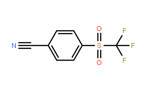 4-(三氟甲基磺酰基)苯甲腈