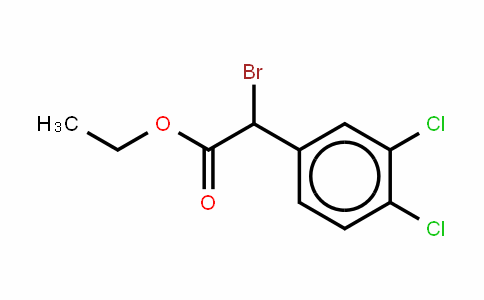 a-Brmo-3,4-dichlorophenylacetic acid ethyl ester