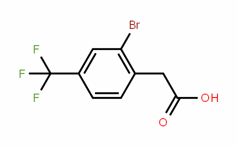 2-bromo-4-(trifluoromethyl)phenylacetic acid