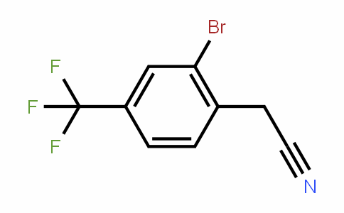 2-bromo-4-(trifluoromethyl)phenylacetonitrile