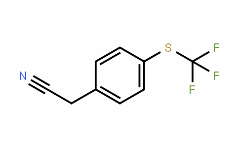 4-(Trifluoromethylthio)phenylacetonitrile