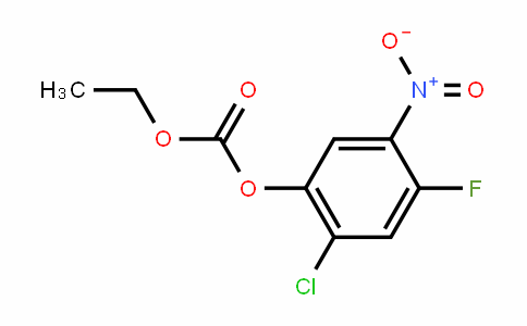 2-chloro-4-fluoro-5-nitrophenyl ethyl carbonate