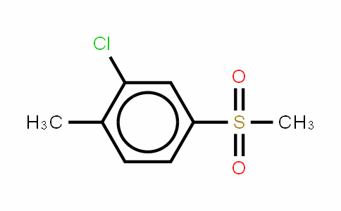 2-氯-4-(甲磺酰基)甲苯