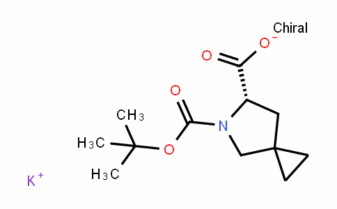 (6S)-5-氮杂螺[2.4]庚烷-5,6-二甲酸 5-叔丁酯钾盐