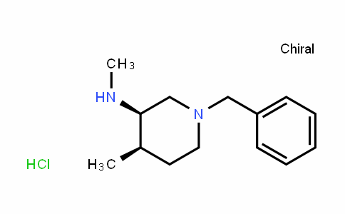 (3R,4R)-N,4-二甲基-1-(苯基甲基)-3-哌啶胺盐酸盐	