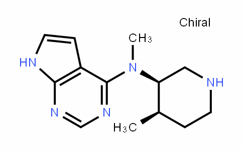 N-甲基-N-((3R,4R)-4-甲基哌啶-3-基)-7H-吡咯并(2,3-D)嘧啶-4-胺 
