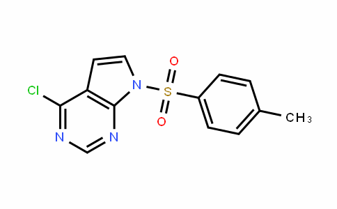 7H-Pyrrolo[2,3-d]pyrimidine, 4-chloro-7-[(4-methylphenyl)sulfonyl]-