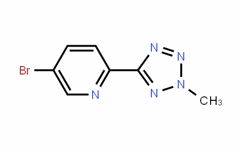 5-broMo-2-(2-Methyl-2H-tetrazol-5-yl)pyridine