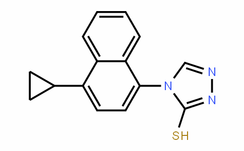 4-(4-环丙基萘-1-基)-1H-1,2,4-三唑-5(4H)-硫酮