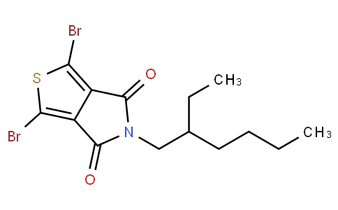 1,3-二溴-5-乙基己基-4H-噻吩并(3,4-C)吡咯-4,6(5H)-二酮