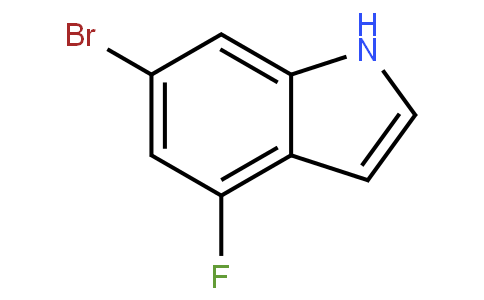 6-溴-4-氟吲哚