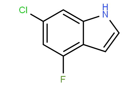4-氟-6-氯吲哚