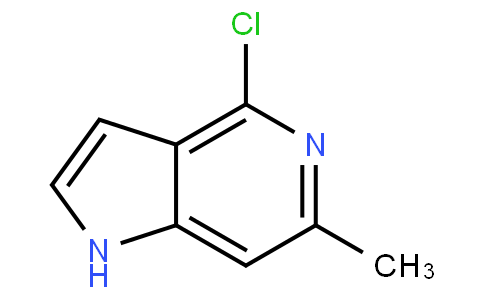 4-氯-6-甲基-5-氮杂吲哚