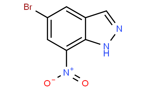 5-bromo-7-nitro-1H-indazole