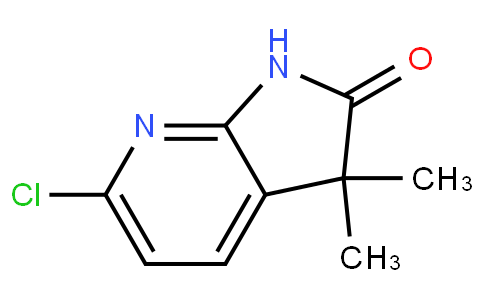 6-chloro-3,3-dimethyl-1H-pyrrolo[2,3-b]pyridin-2-one