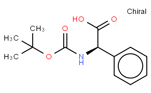 N-(叔丁氧羰基)-D-2-苯甘氨酸