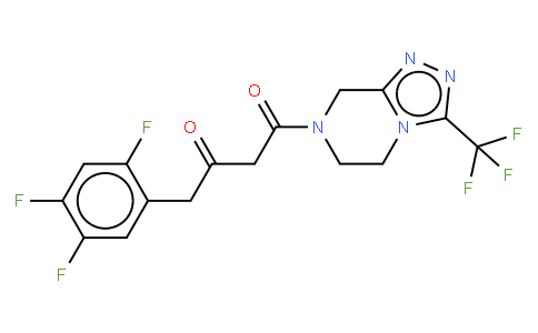 (2Z)-4-氧代-4-[3-(三氟甲基)-5,6-二氢-[1,2,4]三唑并[4,3-a]吡嗪-7-(8H)-基]-1-(2,4,5-三氟苯基)丁-2-酮