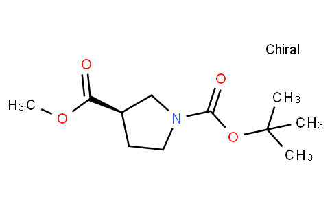(R)-1-Boc-pyrrolidine-3-carboxylic acid methyl ester