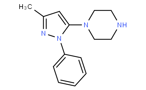 1-(3-Methyl-1-phenyl-5-pyrazolyl)piperazine