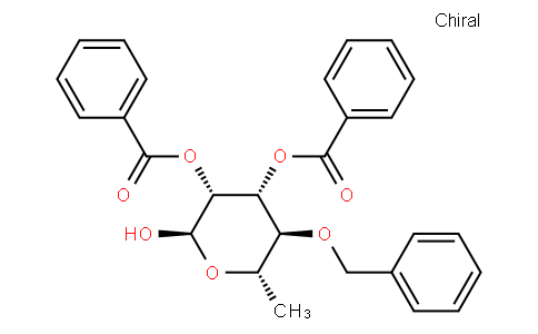 2,3-di-O-benzoyl-4-O-benzyl-α-l-rhamnopyranose