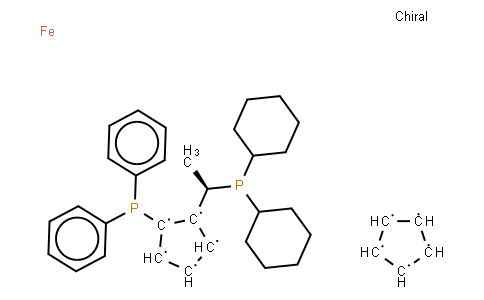(R)-1-1[(S)-2-(二苯基膦)二茂铁]乙基二环已基膦