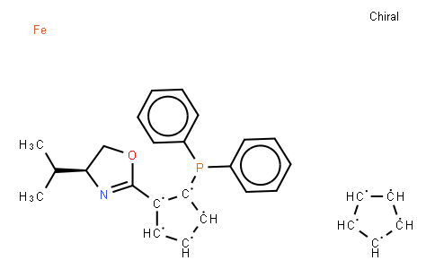 (S)-1-(Diphenylphosphino)-2-[(S)-4-isopropyloxazolin-2-yl]ferrocene